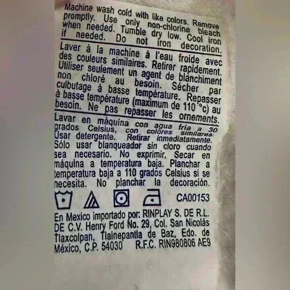 Champion Classic T-Shirt, Women’s Size Medium, White with Navy Blue Script Logo - Picture 6 of 12